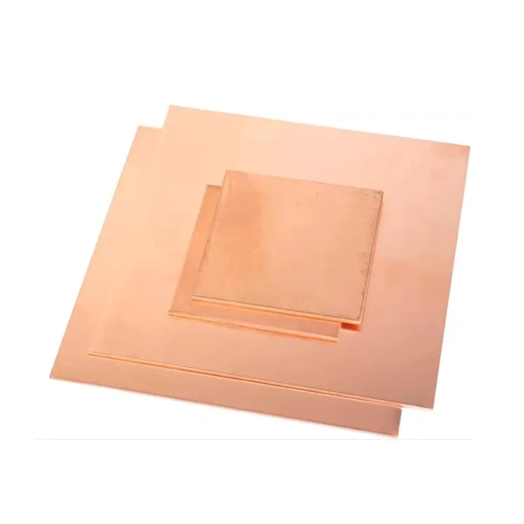 High Quality Pure Copper Plate Copper Sheet In Different Sizes