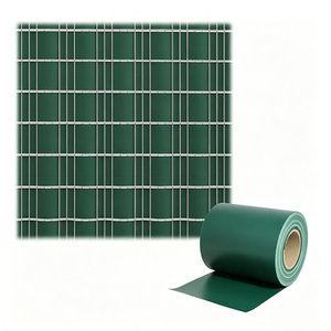 รั้วสวนพีวีซีสีเขียว Sunsbuild แผ่นบังตาพีวีซี ขนาด 19 ซม. x 35 ม. สำหรับรั้วตาข่ายแบบสองเส้น ใช้กับฉากกั้นความเป็นส่วนตัวกลางแจ้ง - Product Image 5