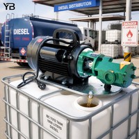 WCB 100 Elektrische Zahnradölpumpe 100 LPM 1,5 KW Legierungsstahl-Zahnradpumpe für Niedrigviskose Ölübertragung 2800 U/min für Kleinanlagen