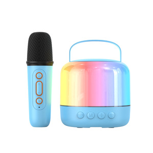 Di động không dây bluetooth karaoke Loa Microphone nhà ngoài trời Đảng KTV âm thanh đồ chơi nhạc cụ - Product Image 5