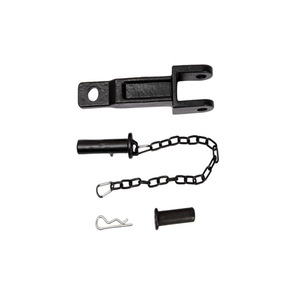A20-6014 Gancho de Remolque Individual de Acero Negro con Cadena para Accesorios de Camiones Peterbilt - Product Image 1