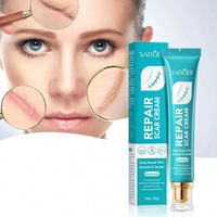 Crème réparatrice pour cicatrices et vergetures OEM SADOER vente en gros de soins corporels aux herbes pour brûlures et rajeunissement