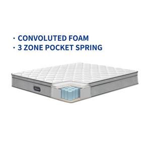 Lüks Modern yatak odası takımı yatak şiltesi kral yüksek yoğunluklu köpük bahar ev mobilya sıkıştırılmış/haddelenmiş özelleştirilmiş boyutu - Product Image 2