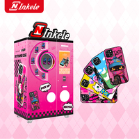 Vente flash - Distributeur automatique de coques de téléphone portable à personnaliser soi-même avec certificat CE