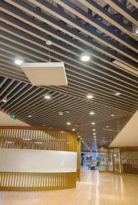 Plafonds décoratifs en faux aluminium en forme de U pour murs, garages, couloirs, halls, magasins, salles d'exposition, aéroports - Product Image 3