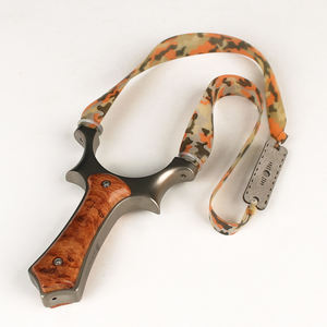 Schleuder Flying Tiger aus 440C Edelstahl mit Rundkopf für Flachgummis, Kopfstütze Frei Abnehmbar - Product Image 3