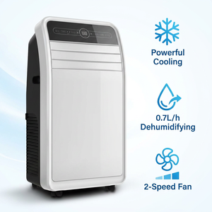 Budget Friendly Mobile Air Conditioner Quiet 55dB Noise Level 7000 BTU <b>Portable</b> <b>AC</b> <b>Unit</b> for Residential Homes - Product Image 3