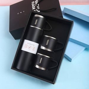 Hot Sale Gift Set Cup 304 Stainless Steel Thermos Water Bottle Tumbler Coffee Mug Cup Warmer With Custom Logo - Product Image 3