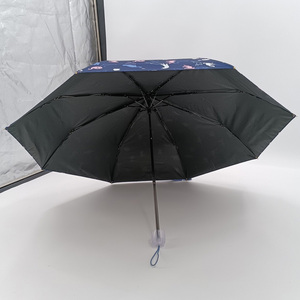 <span class=keywords><strong>Parapluie</strong></span> pour les besoins quotidiens, ouverture manuelle, pliable en 3 sections, avec impression personnalisée sur toute la surface - Product Image 5