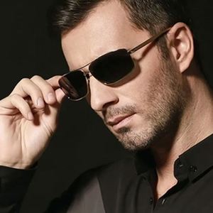Lunettes de soleil polarisées carrées UV400 pour homme et femme, personnalisables avec logo, pour le sport et la conduite en extérieur, collection 2025 - Product Image 2
