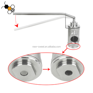 Vanne à levier en acier inoxydable 304 d'une seule pièce, filetage NPT, nouvelle version améliorée, 1 L/min, pour ruche à miel - Product Image 4