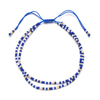 Zooying Miyuki perles de riz armure perles colorées chaîne main corde bracelet pour les filles