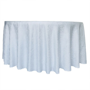 <span class=keywords><strong>Tovaglia</strong></span> in Tessuto Jacquard di Poliestere <span class=keywords><strong>Bianca</strong></span> per Decorazioni Matrimoniali, Eventi e Banchetti, Vendita all'Ingrosso - Product Image 3
