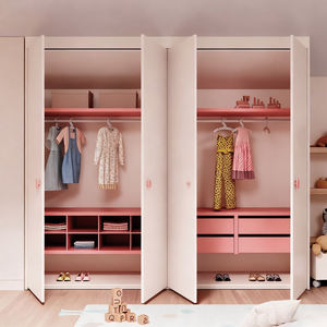 Armoire de chambre à coucher écologique personnalisée BALOM, armoire en bois pour enfants, placard pour bébé, armoire pour fille et garçon - Product Image 6