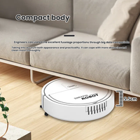 Penyedot Debu Otomatis Bertenaga Baterai untuk Rumah, Robot Vacuum Cleaner Bertenaga Baterai untuk Membersihkan Rumah