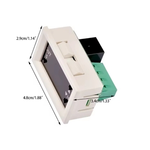 T2401 DC12V ritardo doppio Display digitale relè tempo modulo relè tempo ritardo ciclo relè modulo interruttore di controllo Timer - Product Image 3