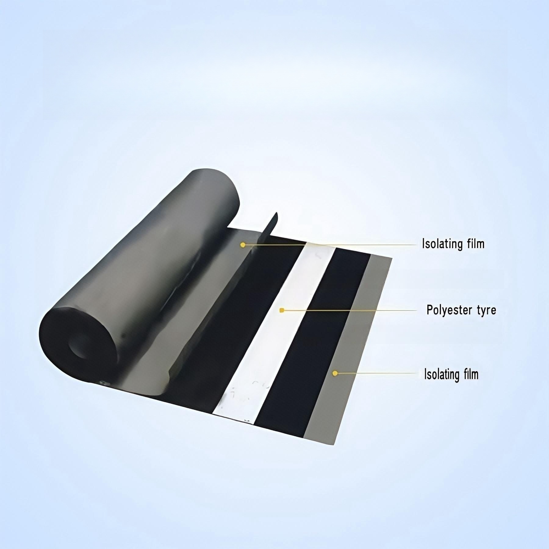 Anti-high and Low Temperature PE Film Self Adhesive Modified Bitumen Waterproofing Membrane Techo Roof Felt