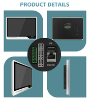 Sinmar-Sistema de control de acceso Wifi, sistema de seguridad, Android, Linux, Poe, Nfc, lector de tarjetas Rfid, pantalla táctil, puerta, control de acceso con altavoz