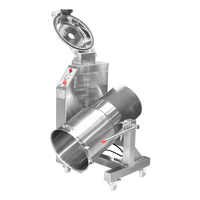 GOOPIKK Commerciële 18L Hummus Chopper Voedselverwerker Gehaktmolen Ui- en Groentehakker Mixer Chopper