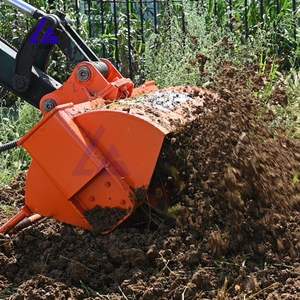 Ce Iso Grondbewerkingsmachine Hydraulische Grondploegen Mulcher Gebruik Voor Graafmachine, Boerderij, Boomgaard, Sleuven - Product Image 6