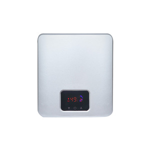 Calentador de Agua Eléctrico Instantáneo de 3.5-5.5KW, Montado en Pared, Control Táctil, Pantalla LED, Calentamiento Rápido, Acero Inoxidable, IPX4 - Product Image 1