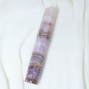 Varita Redonda de Amatista y Ágata Genuina, Pulida, para Sanación Energética, Decoración del Hogar, Meditación, Suministro al por Mayor, Tamaño Personalizado - Product Image 3