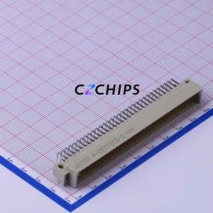 4-2271013-0 Board-to-Board & Backplane Connector Bent Lead Through Hole,P=2.54mm Connector 96P 2.54mm Right Angle Insert 3 - Product Image 1