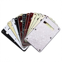 Plaque de protection arrière vintage pour guitare électrique style ST, avec cavité à ressort, accessoire d'instrument