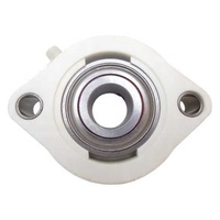 Unités de roulements à insert en acier inoxydable avec bride en plastique blanc CTL204 CFL204/USFD204