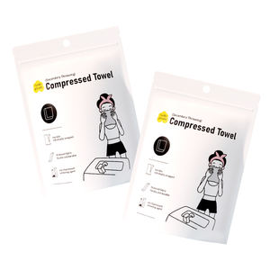 Toalha Comprimida Multiuso Mágica em Formato de Moeda, Lenço Não Tecido Descartável Ecológico para Viagem, Salão, Lenço Umedecido para Bebê, Uso Externo - Product Image 4