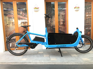 New 2 Bánh Xe Trung Động Cơ Hợp Kim Nhôm 6061 Khung Điện Cargo Bike Hot Bán Châu Âu Kho Trung Quốc Clamber Xe Đạp - Product Image 6