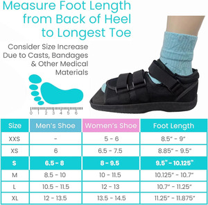 Sepatu ortopedi Tiongkok, sepatu ujung persegi sol Rocker, sepatu Post-op - Product Image 6