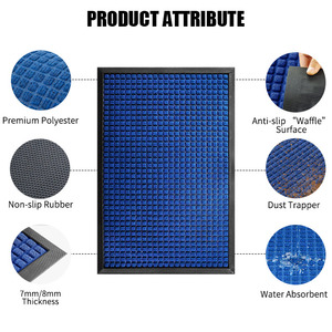 Thương mại chào đón Thảm chùi chân công cộng không trượt thảm sàn lối vào <span class=keywords><strong>Mat</strong></span> cho bên trong nhà sàn lối trở lại cửa ra vào bên ngoài Patio - Product Image 4