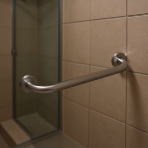 Barra de Seguridad Recta de 60 cm, Barra de Soporte para Baño de Acero Inoxidable - Product Image 3