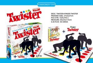 Gioco da Tavolo Divertente <span class=keywords><strong>Twister</strong></span> in Russo, Inglese e Francese per Bambini e Adulti - Product Image 6