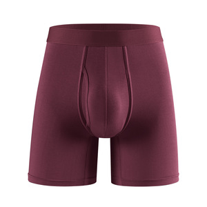 Calzoncillos Deportivos de Color <span class=keywords><strong>S</strong></span>ólido para Hombre, de Fibra de Bambú, Cintura Media, en Existencia del Fabricante - Product Image 6