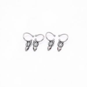 Anillo de Labio con Diseño de Conejo Punk, Acero Inoxidable 316L, Impermeable, Joyería Corporal Unisex para Hombres y Mujeres - Product Image 2