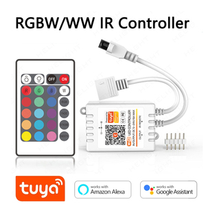 Controlador <span class=keywords><strong>Led</strong></span> <span class=keywords><strong>Wifi</strong></span> para el hogar, tira de luces <span class=keywords><strong>LED</strong></span> RGB RGBW RGBWW de CC de 5V, 12V y 24V para Alexa y Google Home, 5050, 2835, 3528 - Product Image 3