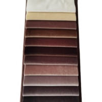 Tissu de velours de papier peint italien 530GSM avec traitement ignifuge de revêtement de support