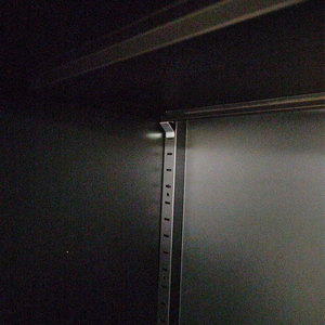 Office <strong>Lockable</strong> 2 Doors Steel Cupboard Tall <strong>Metal</strong> Filing Storage <strong>Cabinet</strong> with Adjustable Shelves - Product Image 4