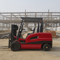 Prix Usine Nouveau Chariot Élévateur Électrique au Lithium JICHUAN 3 Tonnes 2,5 Tonnes 500 kg AWD Mât Monophasé 1350x160x100mm Pneus Pleins En Stock