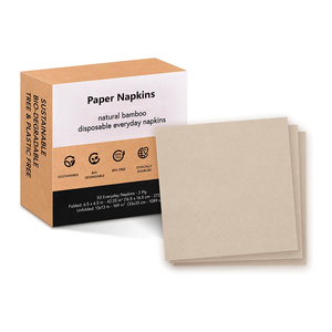 Groothandel Goedkope Prijs Papieren Servetten Gezicht Servet Tissue 1/4 Vouw 1/8 Vouw Diner Servet Express Servetten - Product Image 4