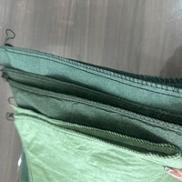Sac géotextile Qianyuan résistant aux UV pour la protection des pentes routières, sac écologique en tissu non tissé, noir et vert