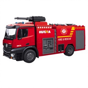 Camion de pompiers télécommandé HUINA 1562 1:10 avec pulvérisation d'eau, niveau expert, câble USB inclus - Product Image 1