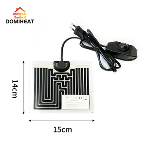 Professional Factory Reptile Heating Pad with EU Plug for Reptile Supplies Incubation Rack System Amphibians 15*28cm 7w - Product Image 3