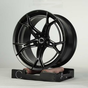 New Forged Aluminum <b>Wheels</b> Deep Concave Multi <b>Spoke</b> Design 20mm Gloss Black Universal Compatibility for Various Vehicle - Product Image 1