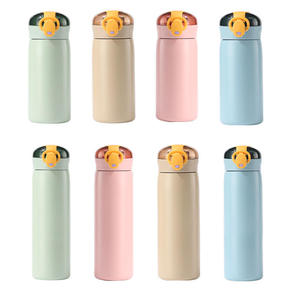 460ml Custom Logo Best Selling Fashion Design Sublimation Stainless Steel <strong>Water</strong> Bottle Silicone Straw <strong>Water</strong> Filter Bottle - Product Image 6