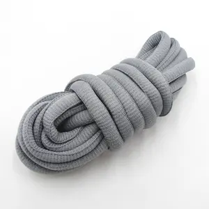High Quality Polyester Braided Multi Colored Thick Strong Shoelaces Replacement Boot Laces