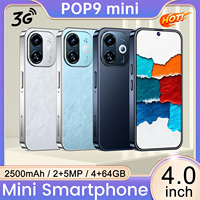Teléfono Inteligente POP9 Mini Desbloqueado LTE en Oferta, CPU Octa Core, 4GB+64GB de Almacenamiento Expandible, Cámara HD, Doble SIM, Doble Modo de Espera, AMOLED