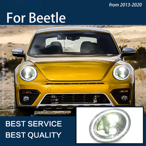 Luci auto per scarabeo 2013-2021 a LED modifica faro LHD e versione RHD Design <span class=keywords><strong>911</strong></span> proiettore doppio aggiornamento assemblaggio lente - Product Image 2